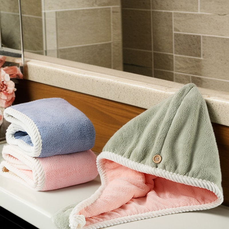 منشفة تجفيف الشعر سريعة الامتصاص