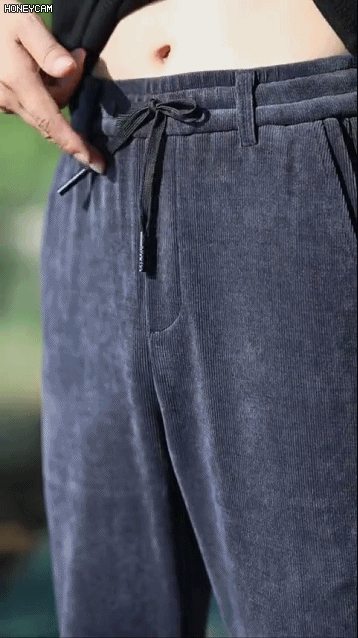 秋冬向けメンズカシミヤコーデュロイパンツ