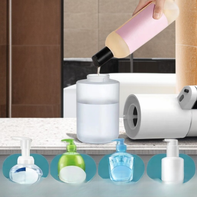 Rechargeable Intelligent Foam Soap Dispenser Wall-Mounted/Desktop Automatic Hand Wash Dispenser