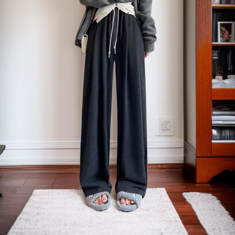 ストレートレッグカジュアルパンツ