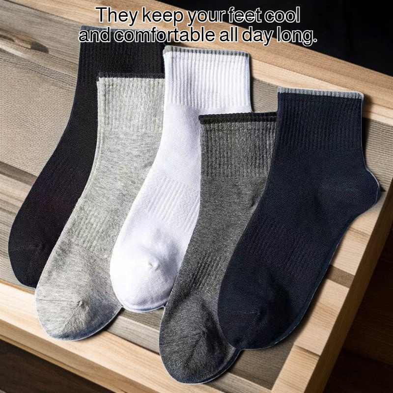 Sporty Casual Crew Socks 