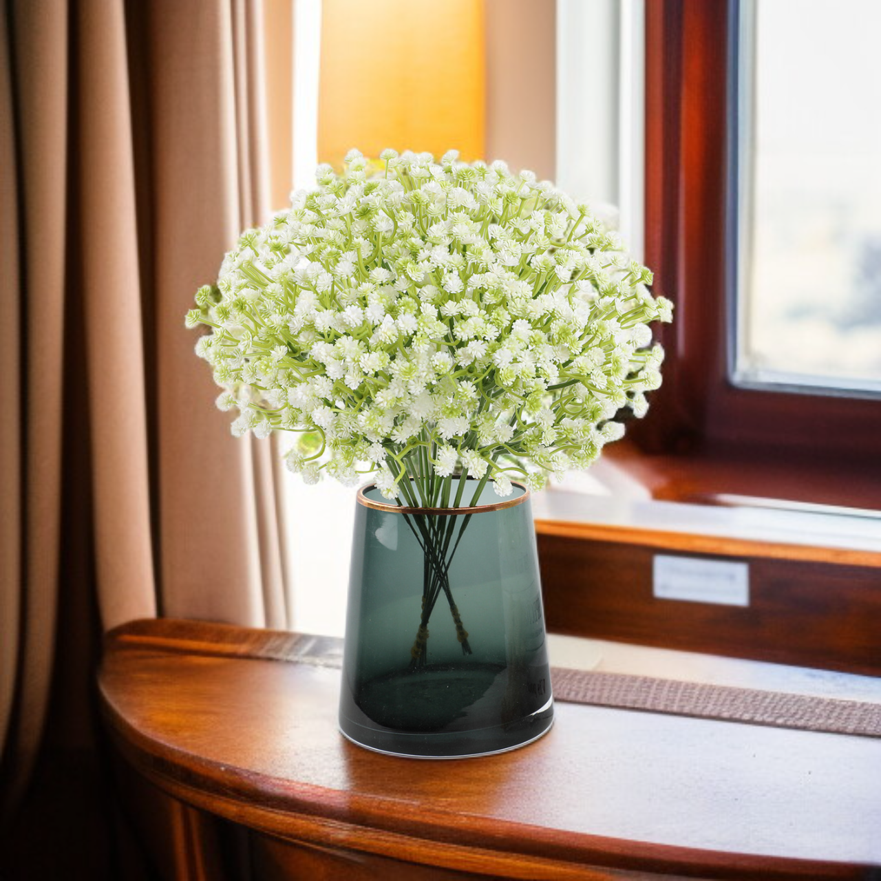 인공 꽃다발 장식