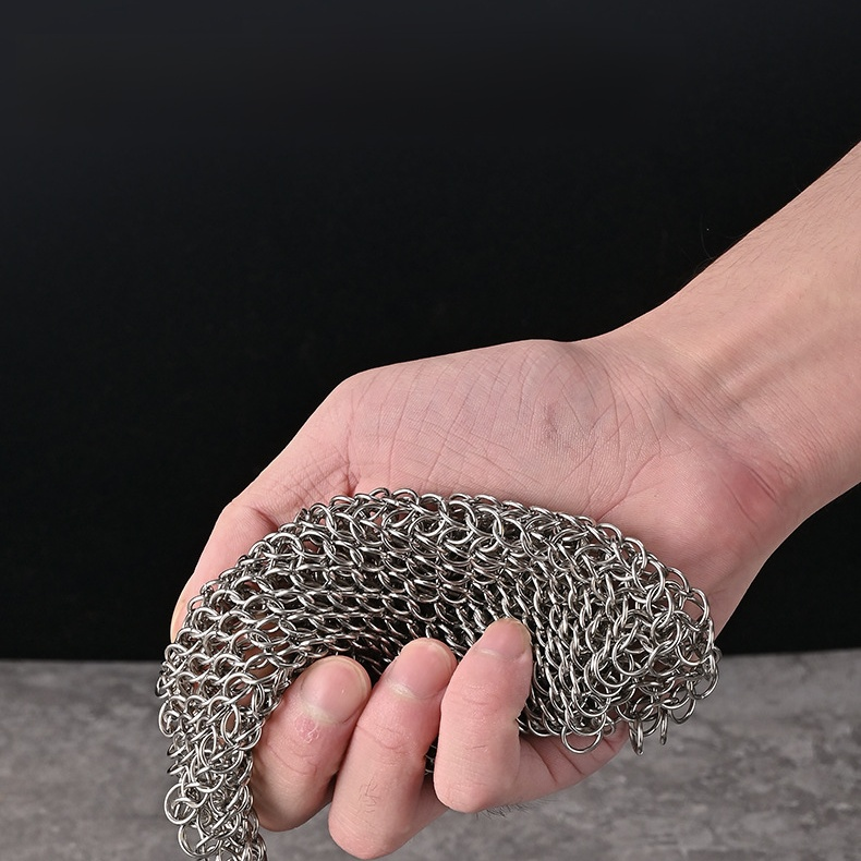 ลูกบอลทำความสะอาดครัวสแตนเลส