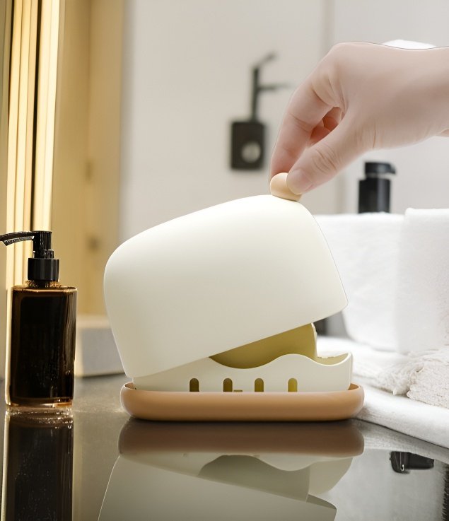 캠핑이나 여행에 적합한 비누 케이스