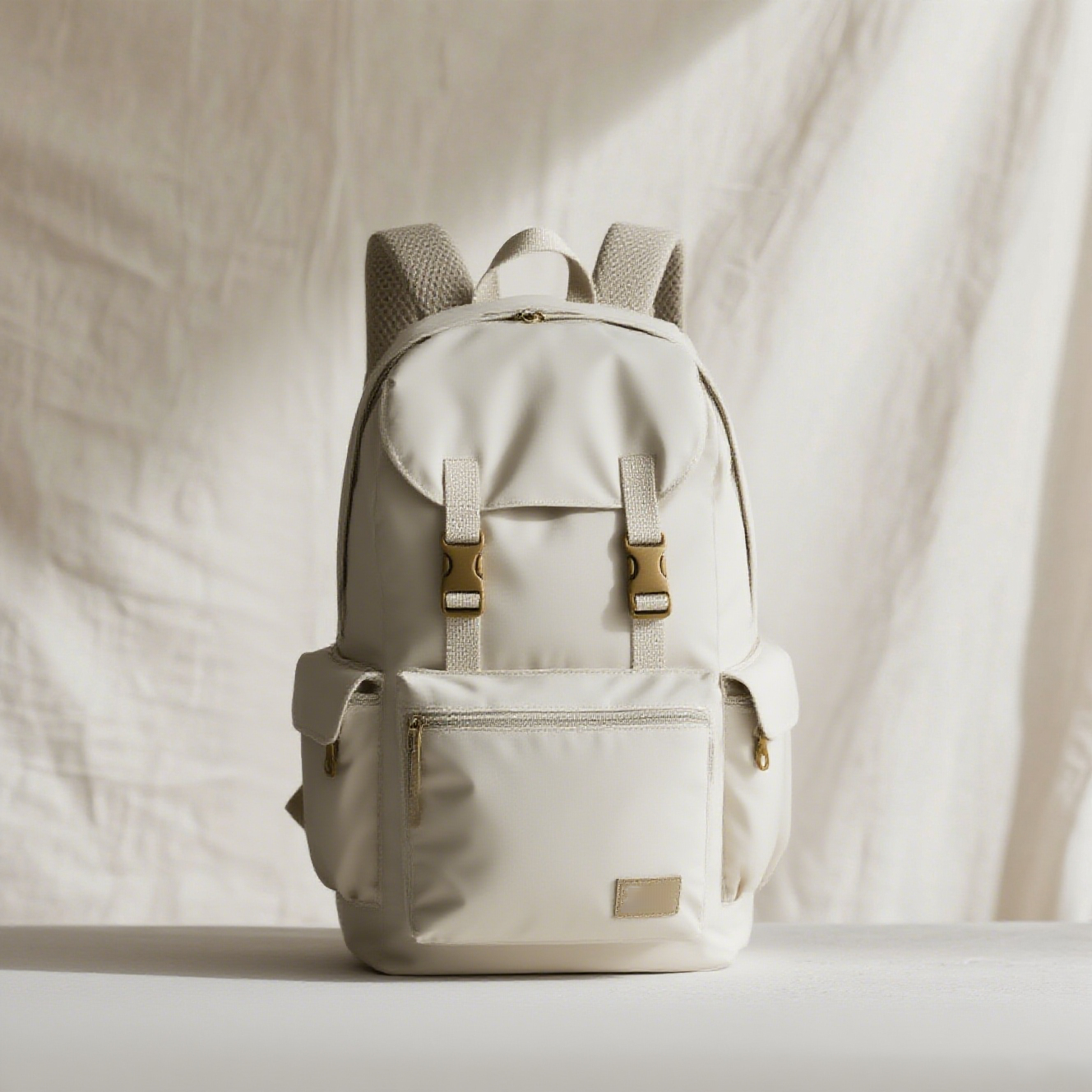 Mochila multifuncional de nailon impermeable para exteriores.