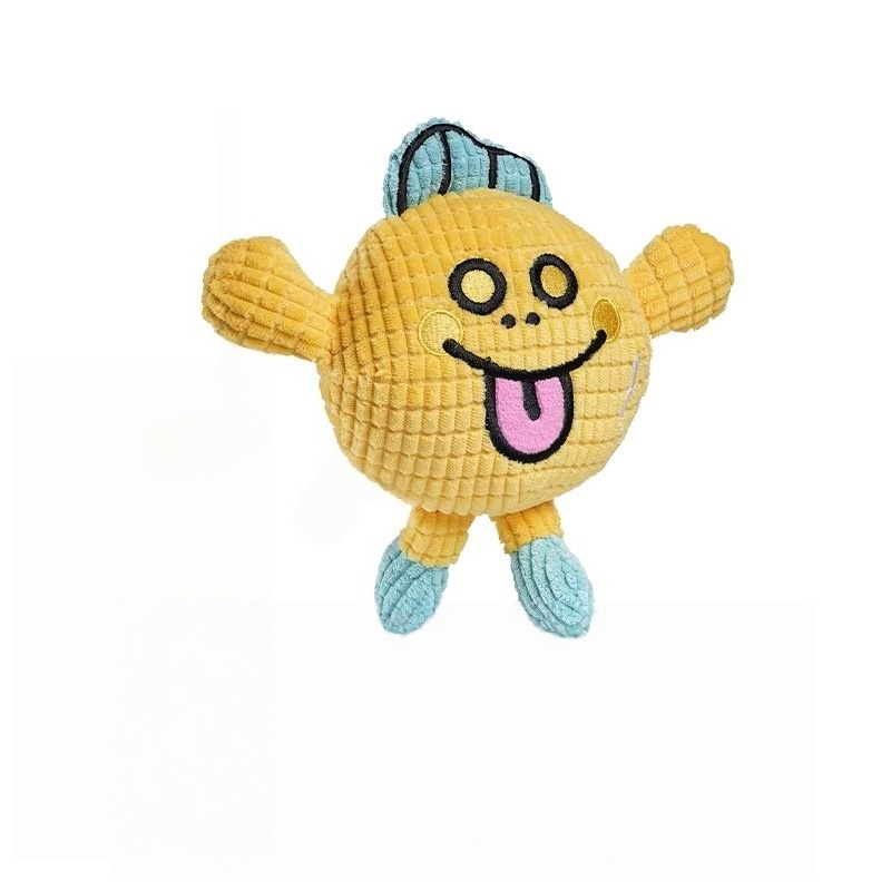 Washable Plush Catnip Toy with Sound for Cats and Dogs