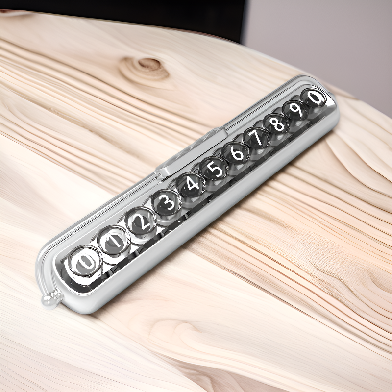 ป้ายหมายเลขชั่วคราวสำหรับรถยนต์ แบบเคลื่อนย้ายได้ สำหรับผู้หญิง ป้ายหมายเลขแบบมีเอกลักษณ์