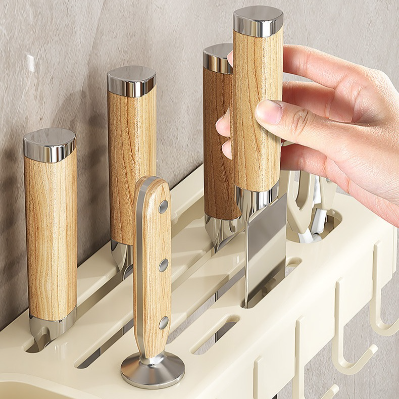 強悍承重超大容量碳鋼壁掛刀架