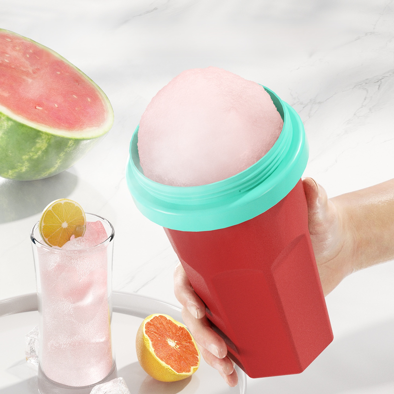 Tasse à presser alimentaire pour glace pilée facile