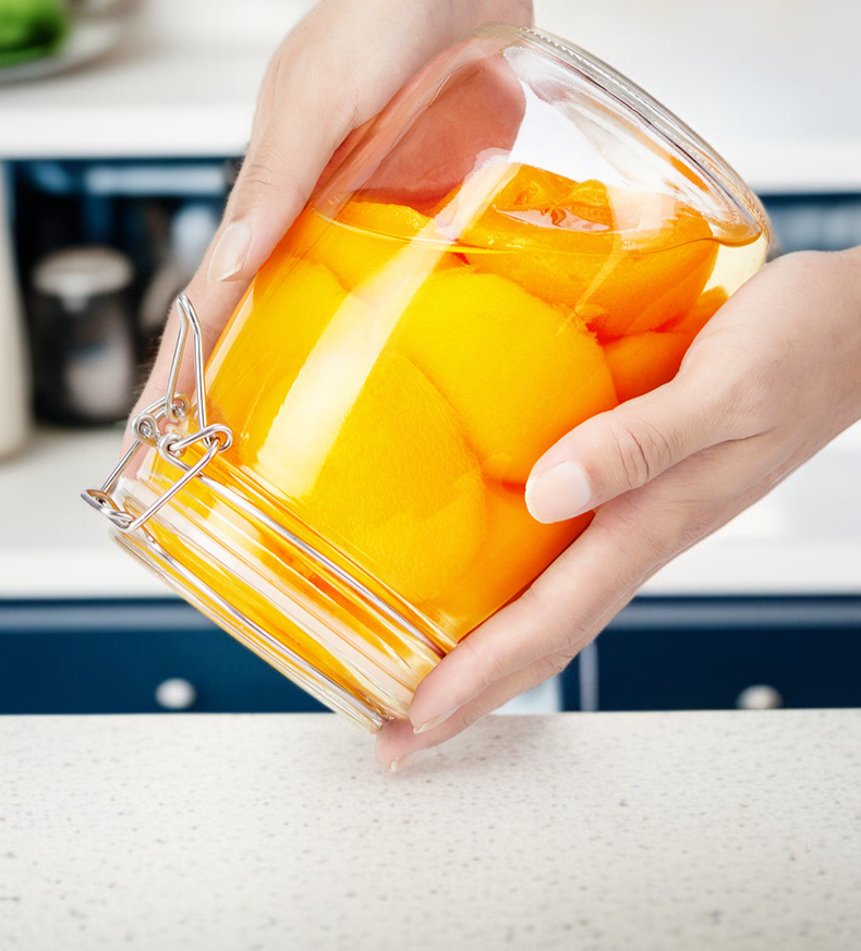 Multipurpose airtight glass container