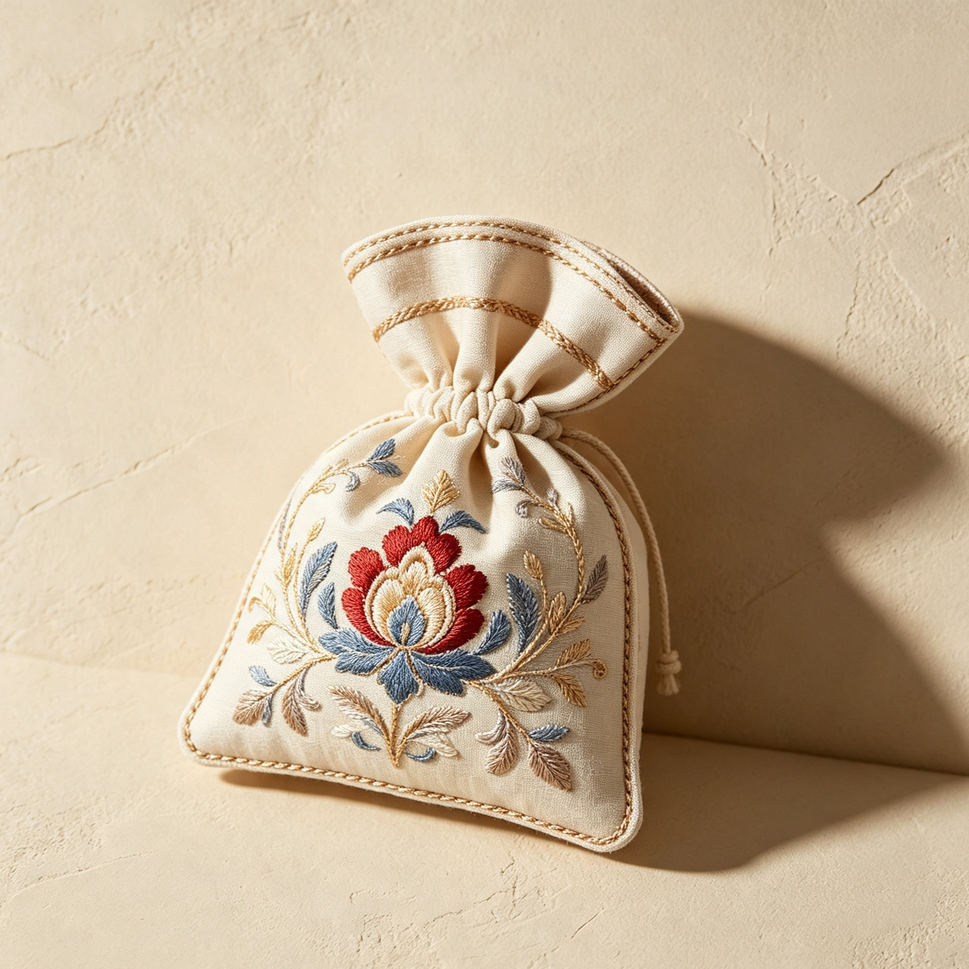 Embroidered sachets (5 pieces)