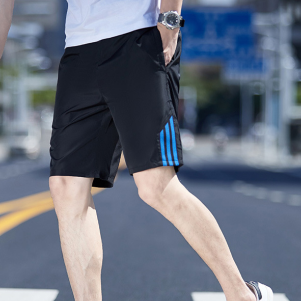 Gestreifte Herren Schnell trocknende Freizeithose