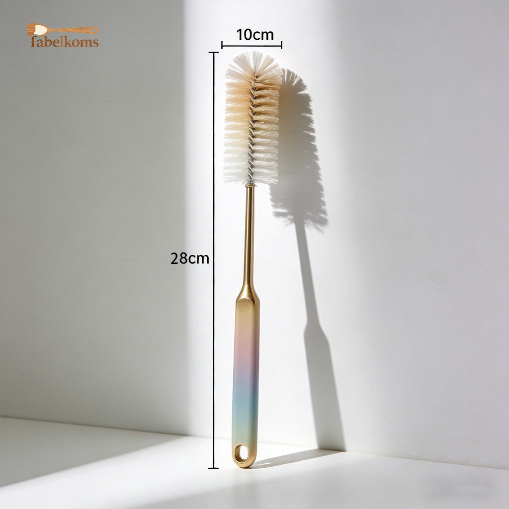 柔軟刷毛不傷瓶身