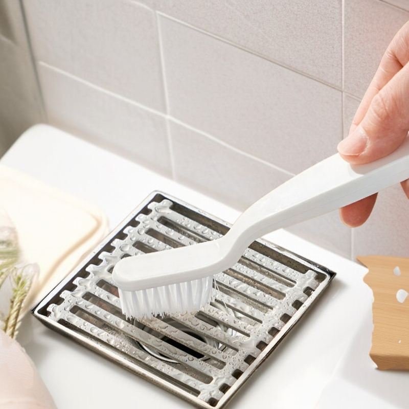 Cepillo limpiador multifuncional para baño, hecho en Japón, cepillo para ranuras de azulejos y baño