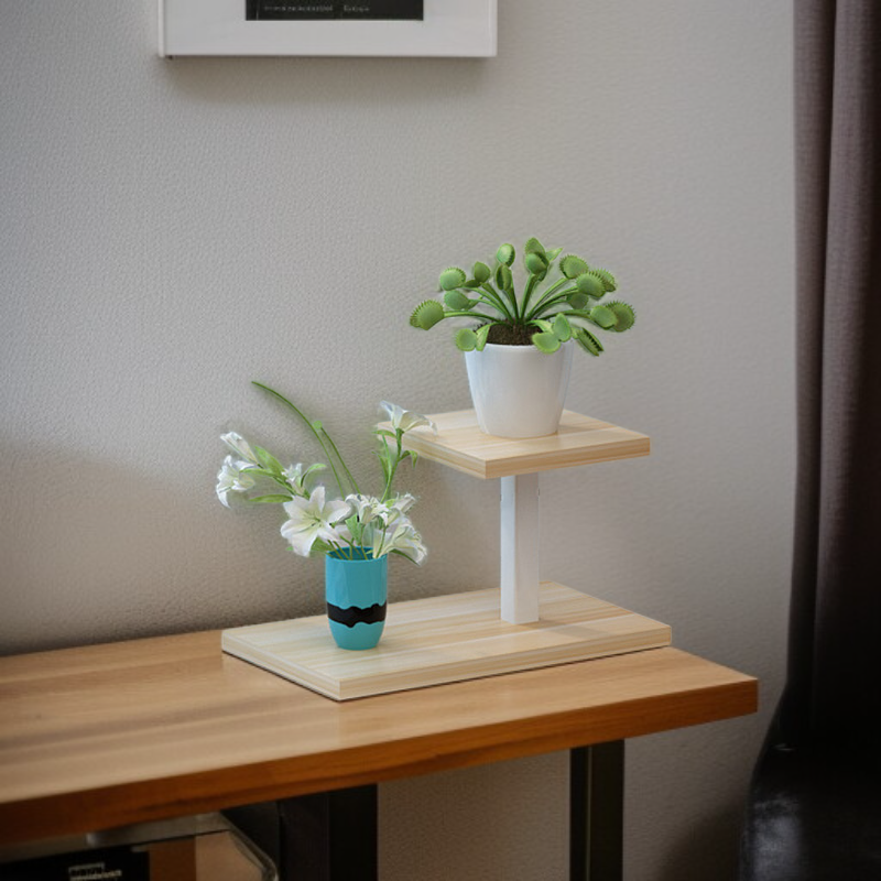 モダンインテリア4段植木鉢ラック