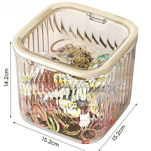 Desktop Hair Accessories Organizer Box