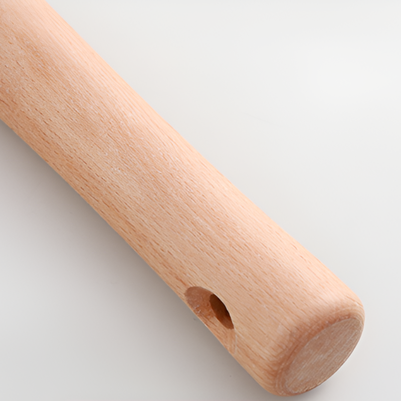 Wooden handle weeding machine