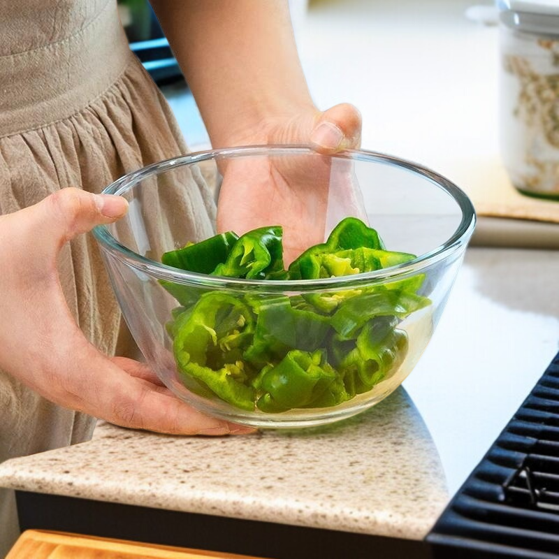 Multifunctional mixing bowl for baking and preparing food
