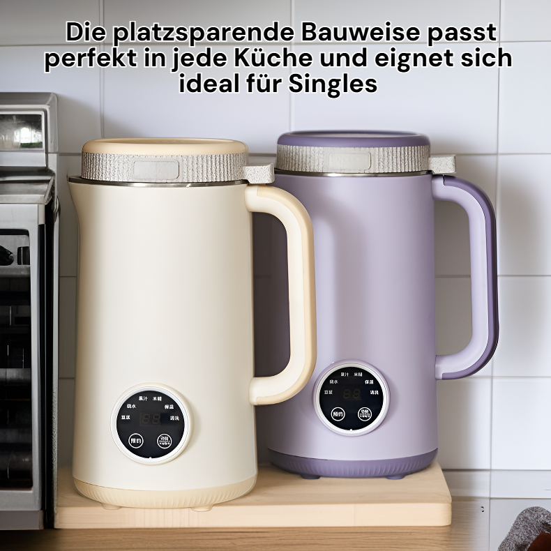 Mini-Sojamilchmaschine, vollautomatisch und ohne Filter