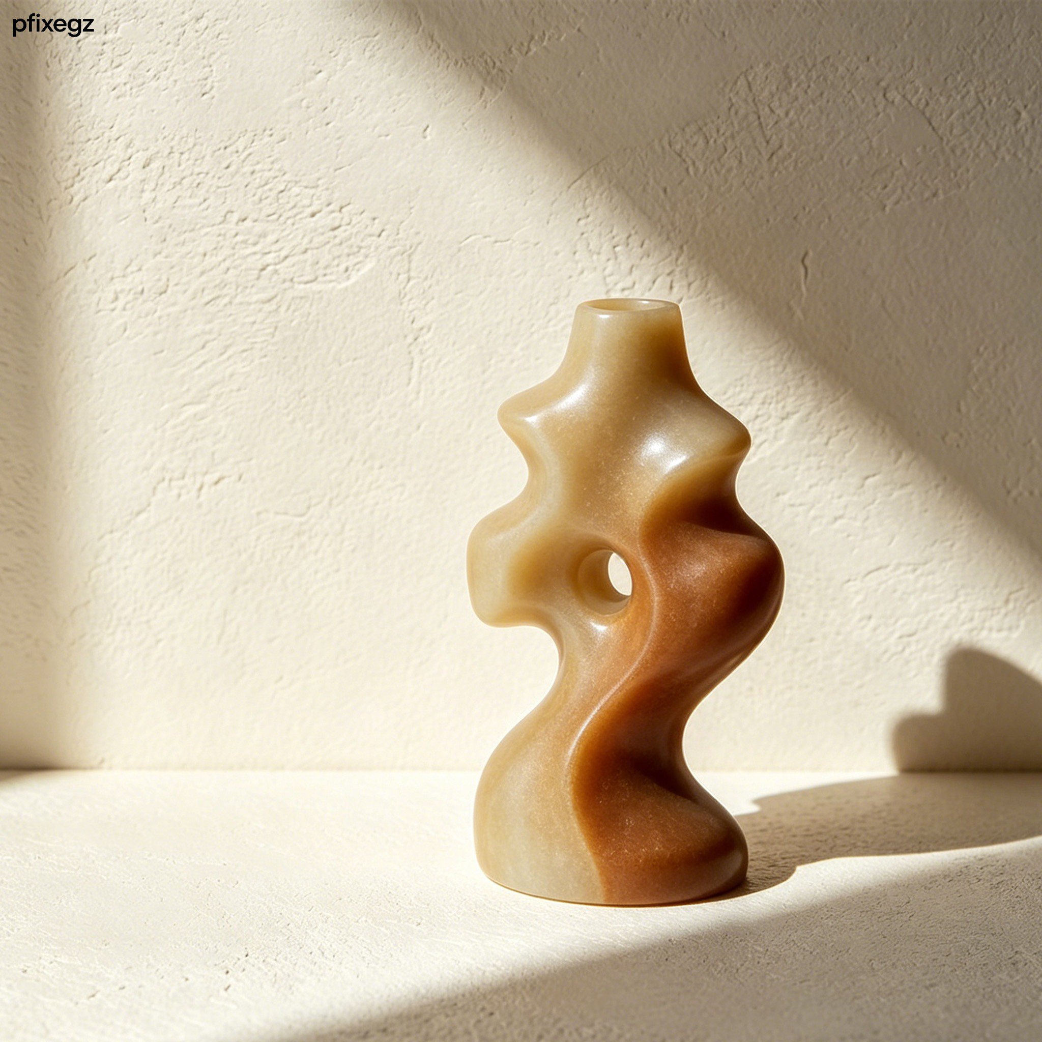 異形藝術花瓶（2個）