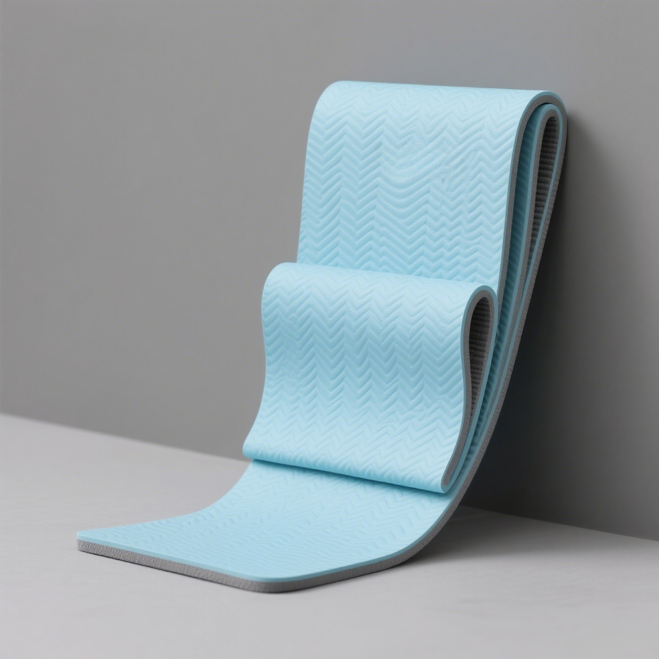 Eco-friendly yoga mat for all exercise levels