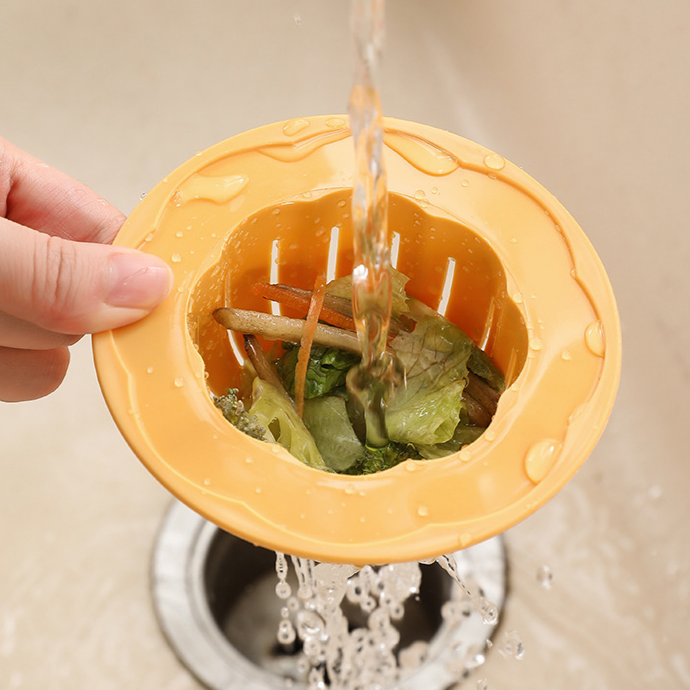 Universal Pumpkin-Shaped Kitchen Sink Strainer Net