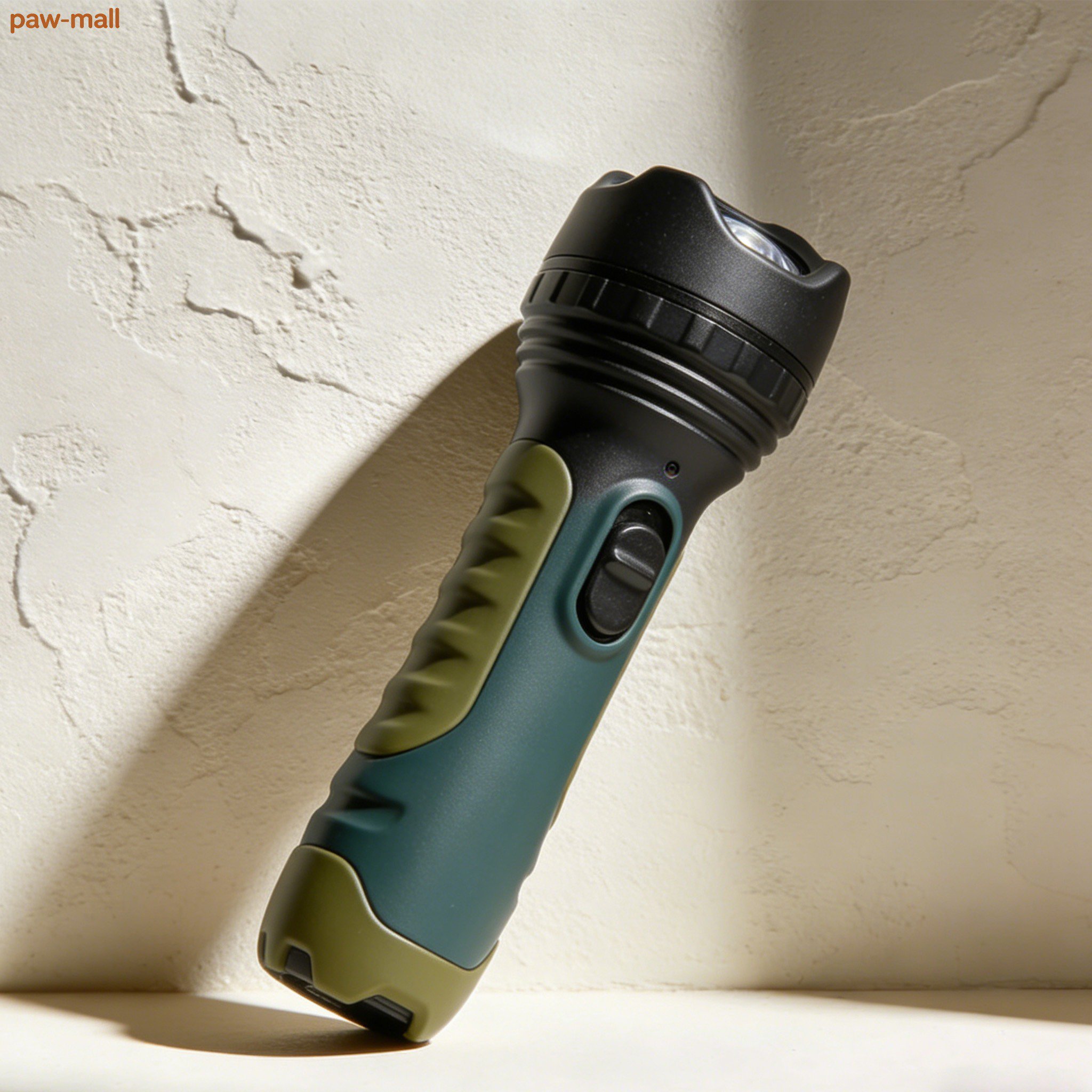Rechargeable flashlight with USB charging port