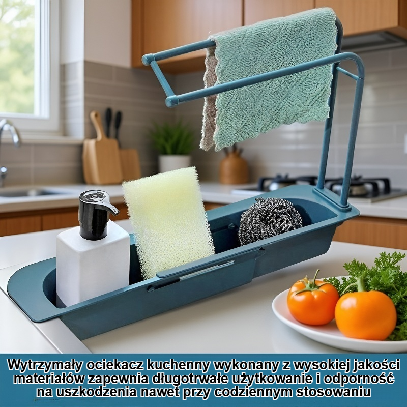 Wytrzymały ociekacz kuchenny do użytku domowego