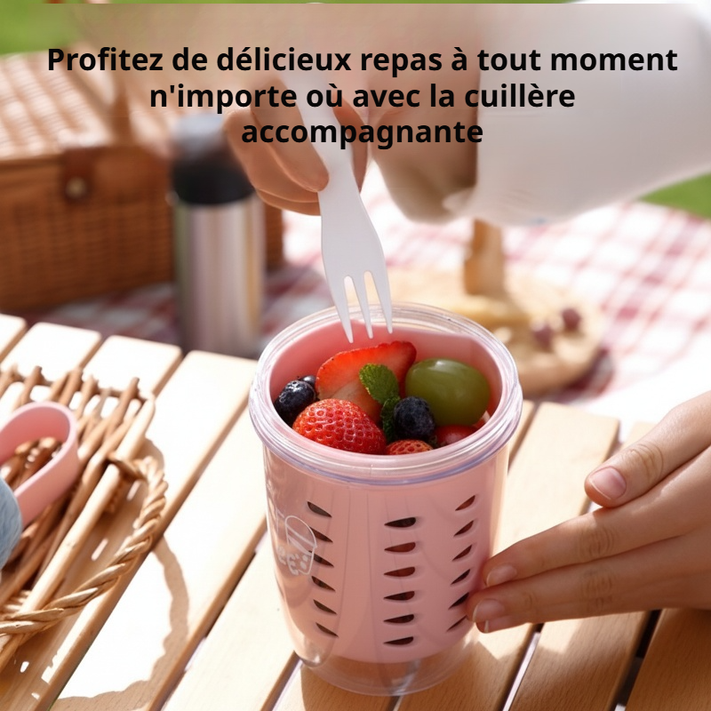 Accessoire cuisine pratique pour fruits à emporter