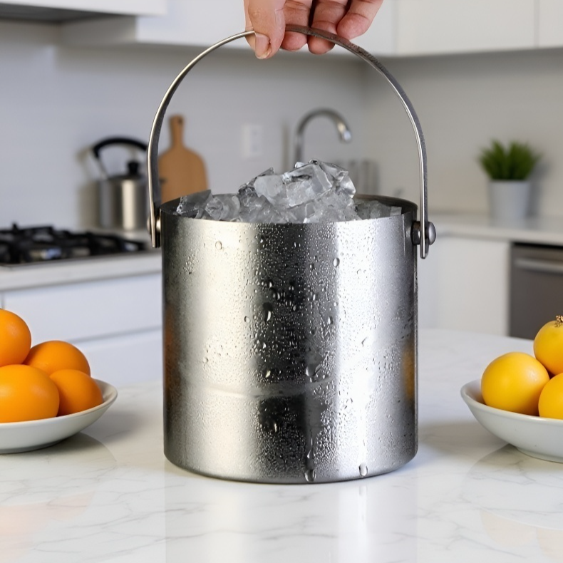 캠핑에 적합한 휴대용 아이스버킷