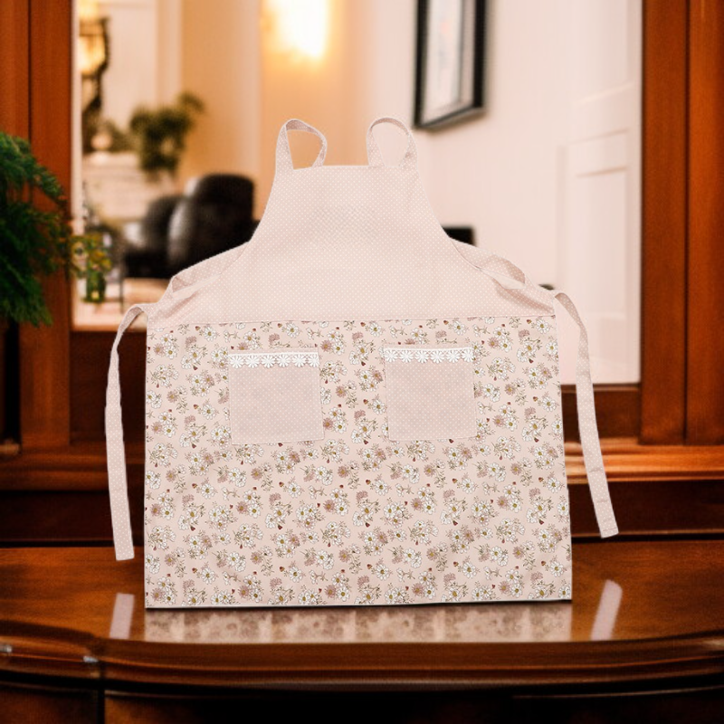 Cute floral kitchen apron