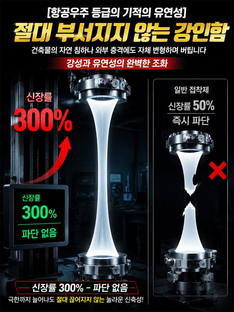 초강력 방수 무타공 접착제