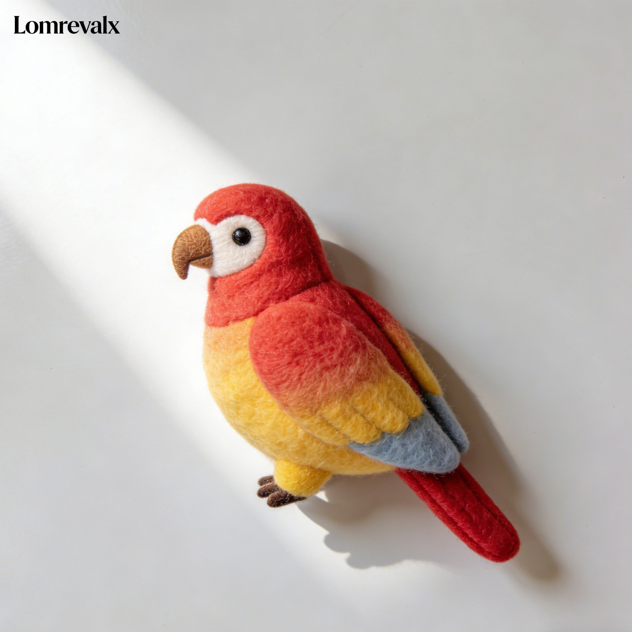 Imán de nevera de felpa y tela adorable