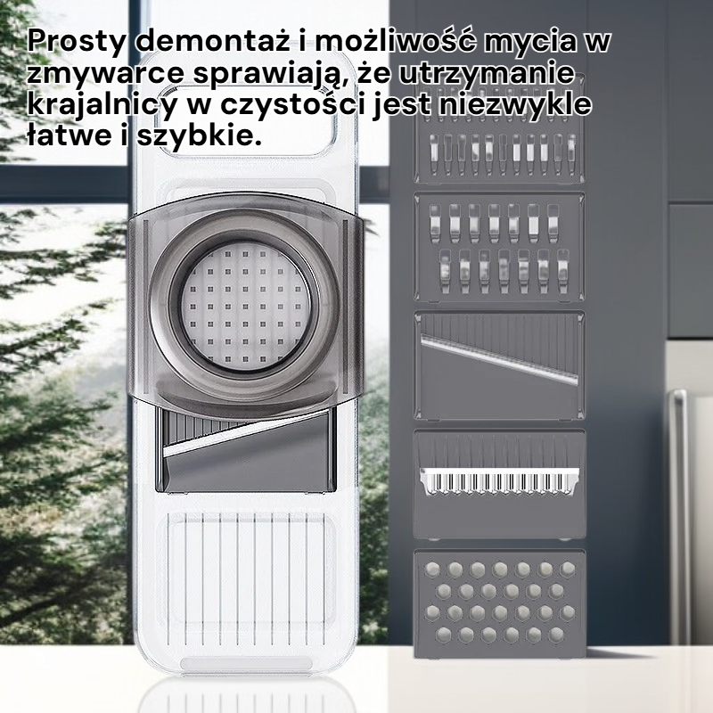 Wielozadaniowa tarka kuchennna, uniwersalna tarka