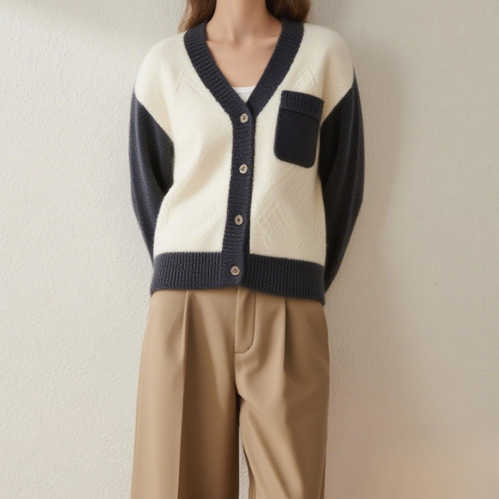여성용 가디건 스웨터