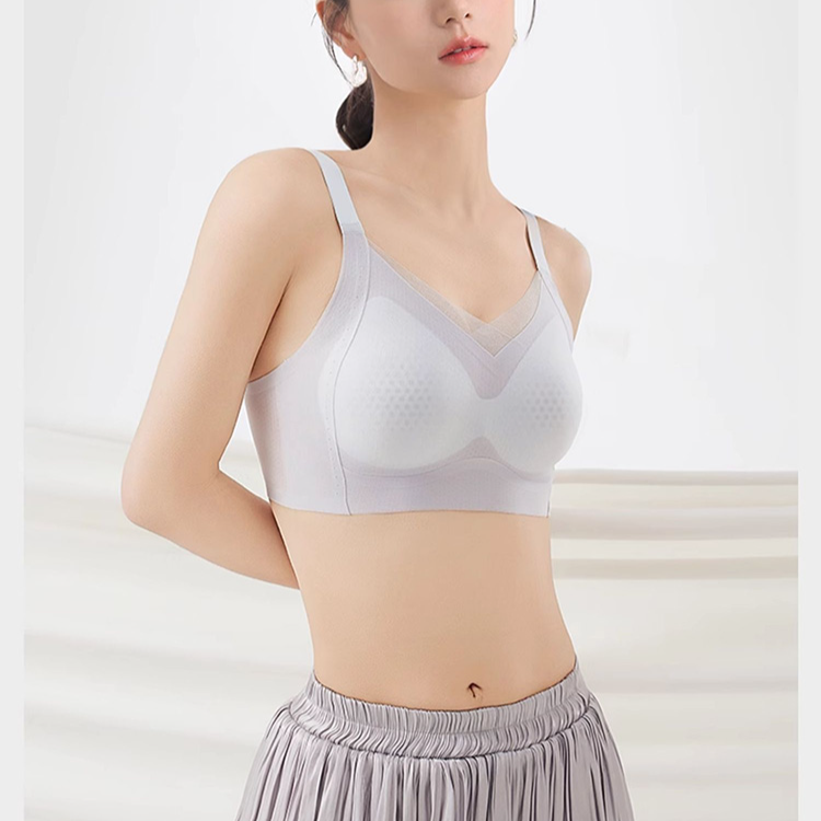 女性用超薄シームレスアイスブラ