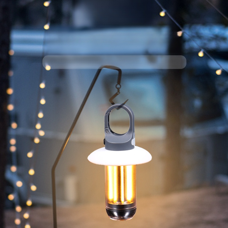 Mini portable multifunctional camping light