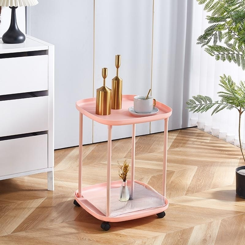 Storage rack, tea table, mobile small side table