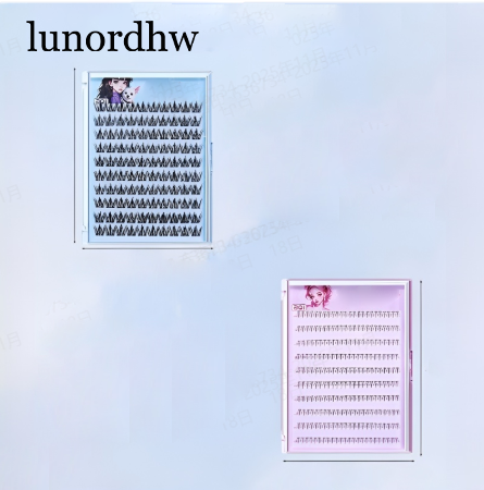 ขนตาปลอมบนและล่างแบบดัดธรรมชาติ ไม่ต้องใช้กาว (แพ็ค 5 คู่)