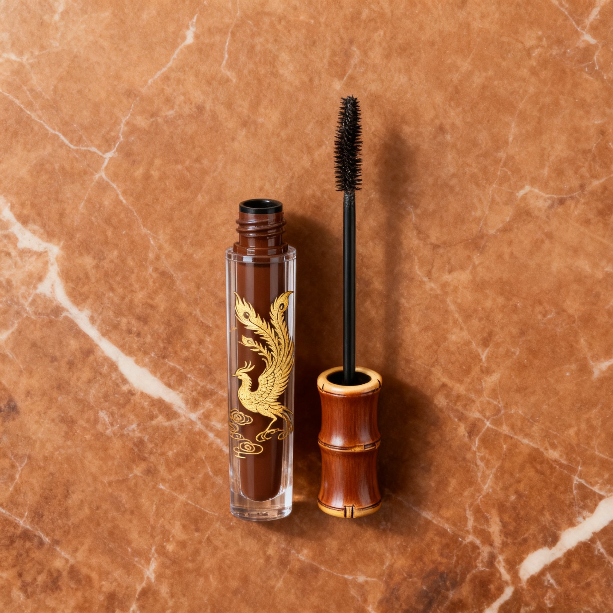 มาสคาร่าขนาดเล็ก 5 กรัม 2 ชิ้น สำหรับขนตายาว