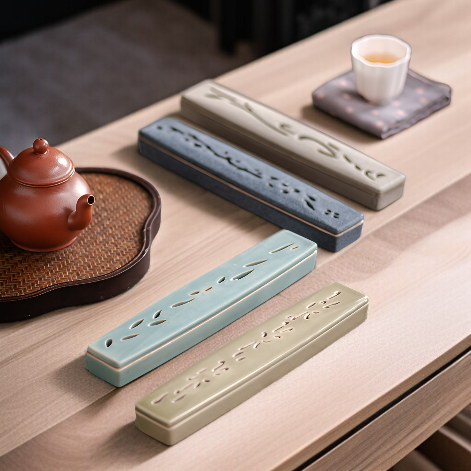 세라믹 안전 방화선 향로