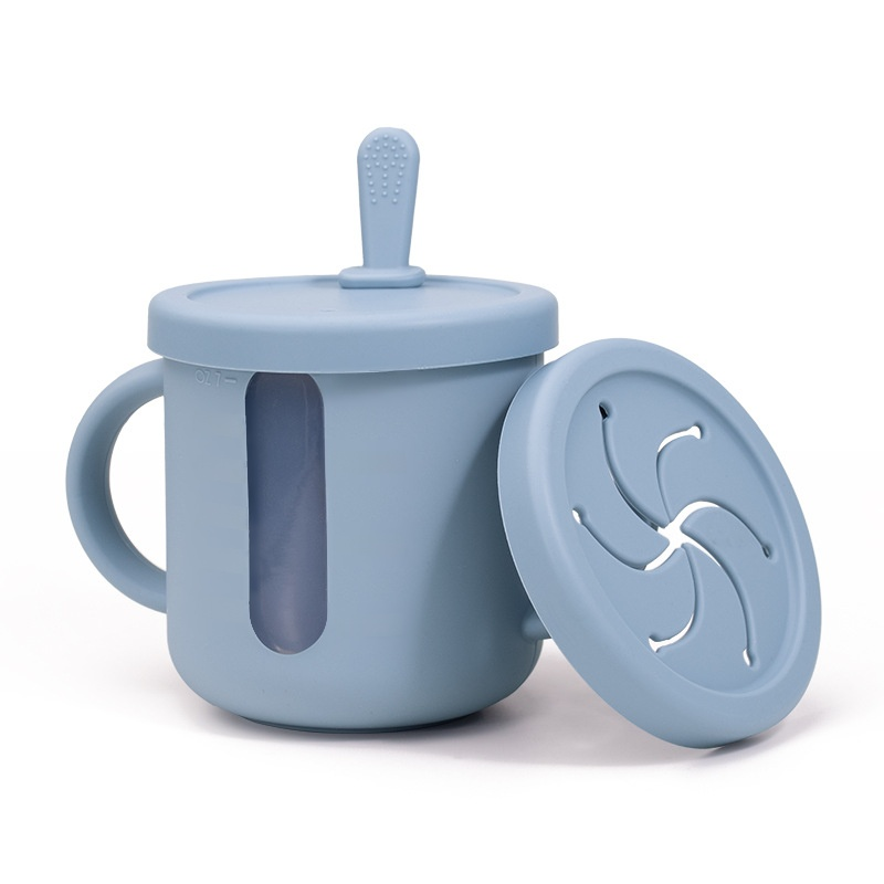  防摔透明刻度雙耳設計