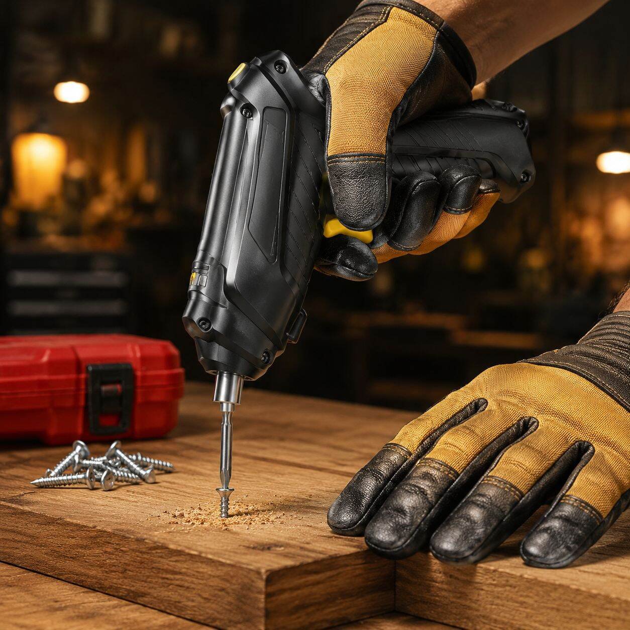 Rechargeable Mini Electric Screwdriver Home Tool Set