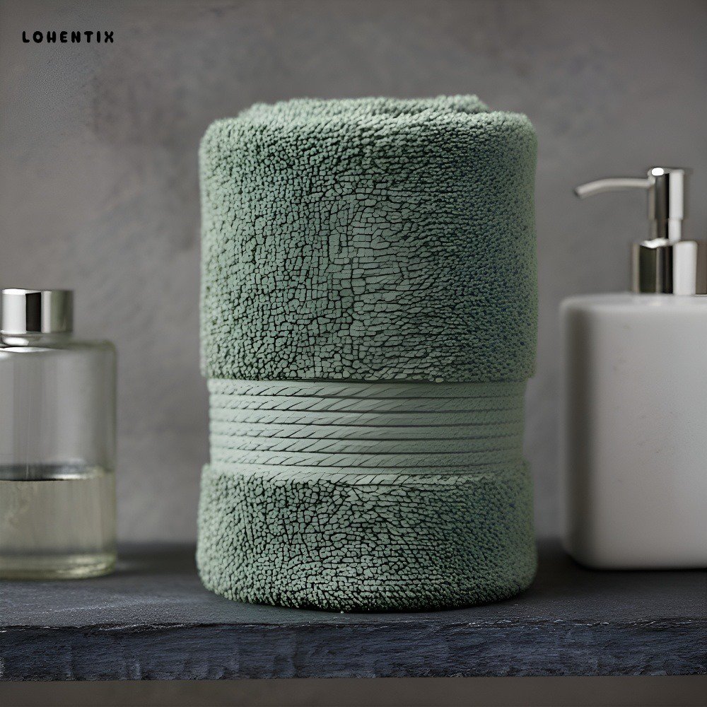 Antibakteriální bavlněný ručník na mytí obličeje, nelíná se（5 kusů pro dospělé）