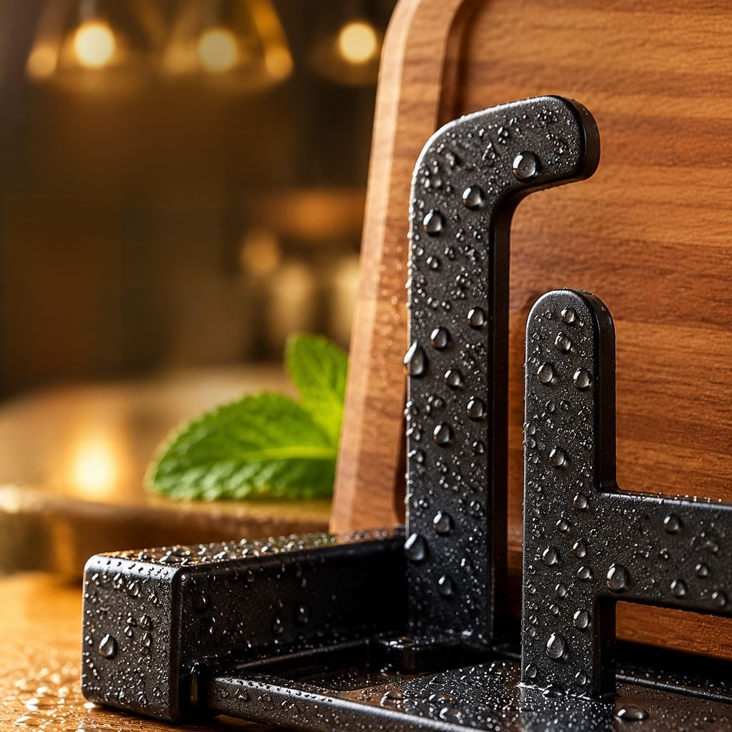 Porte-Couteaux Multifonction Support Planche et Couvercle Cuisine