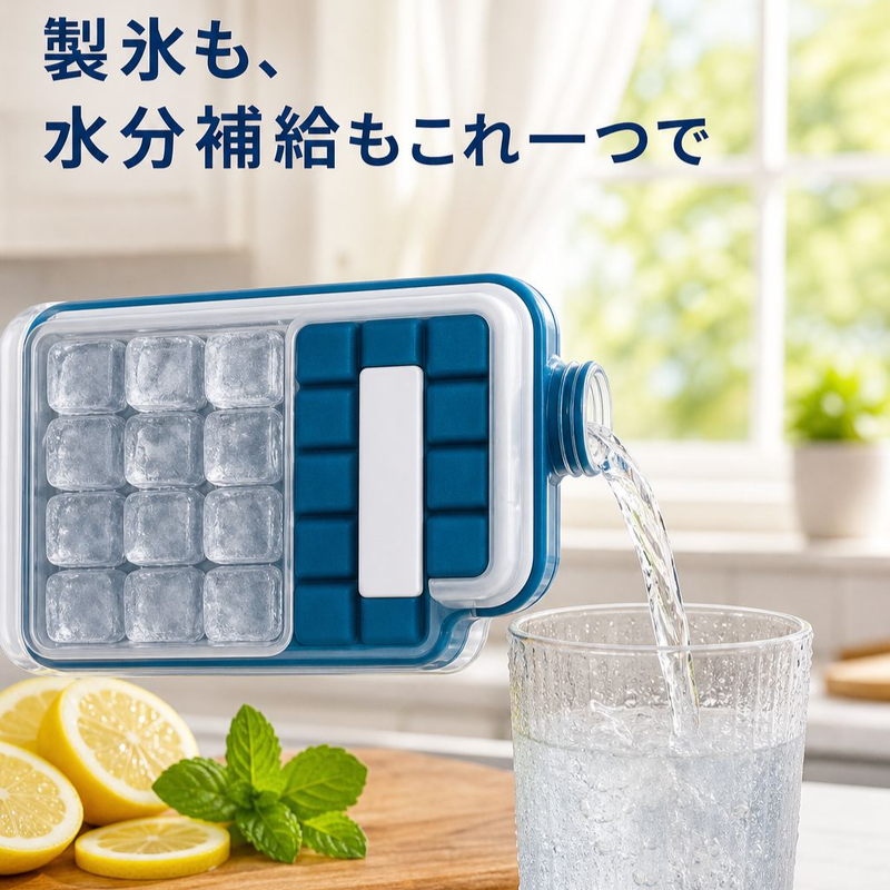 ブロック氷作り対応多用途水筒