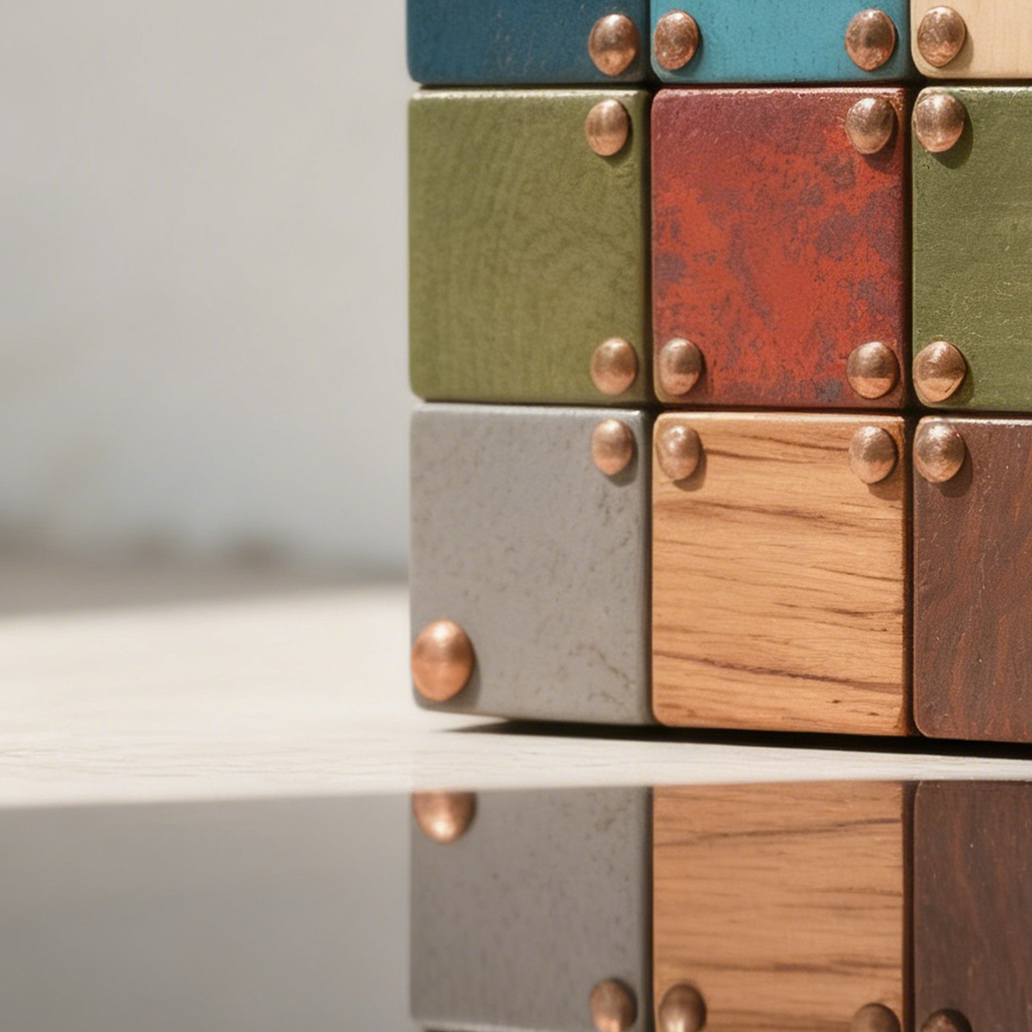 ลูกบาศก์ไม้เสริมทักษะสำหรับเด็กเล็ก