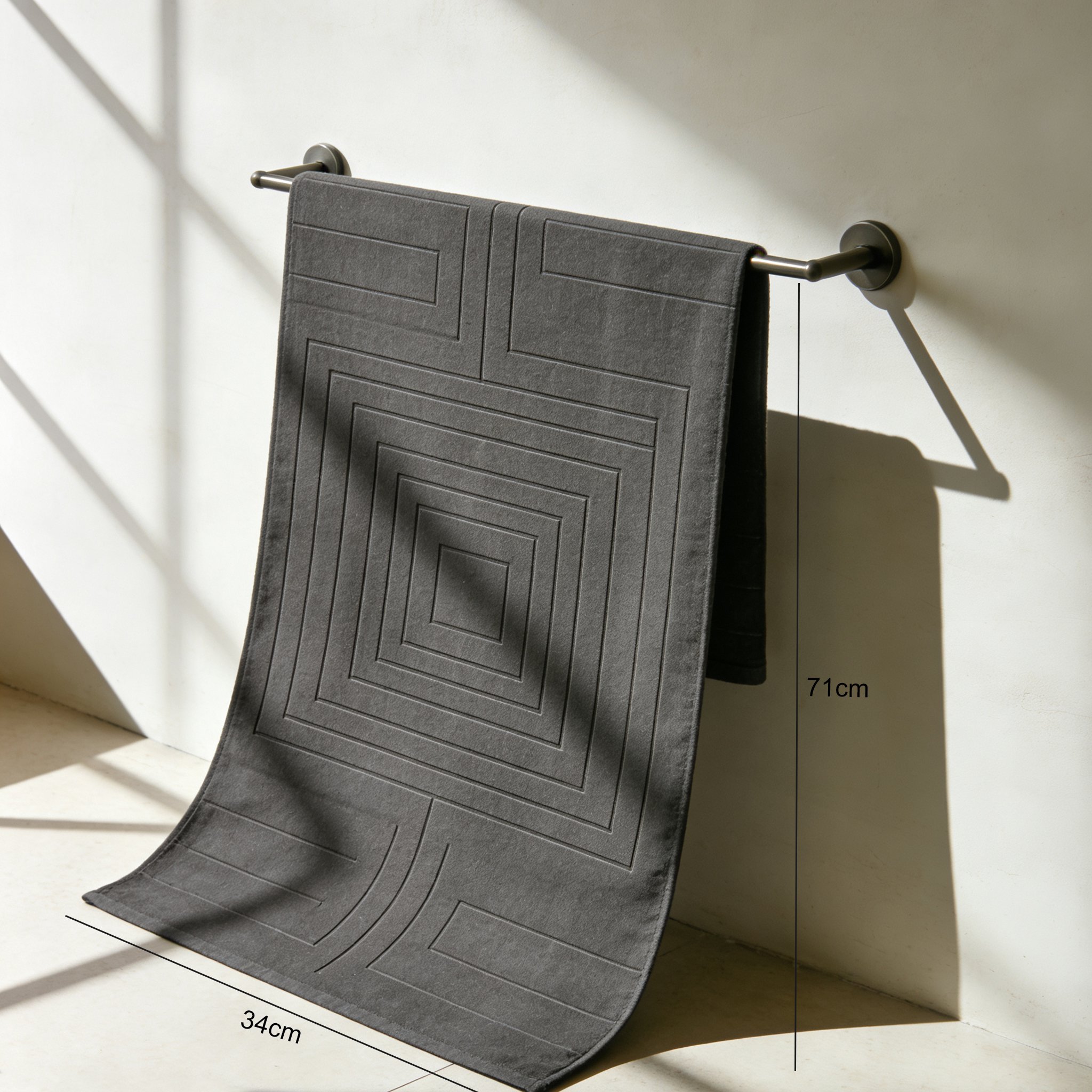 피부에 자극 없는 부드러운 수건