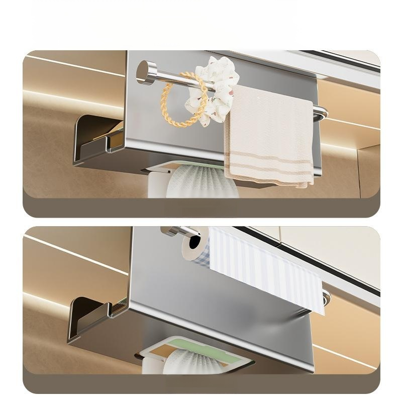 거꾸로 된 키친타월 보관함