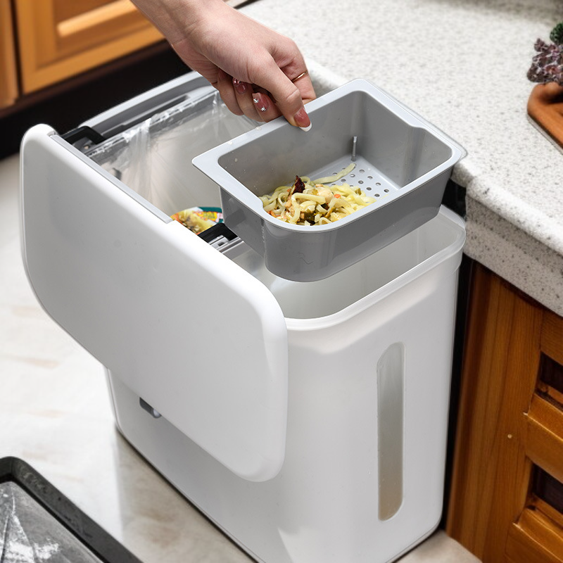 吊り下げ式キッチンペーパーバスケット バスルーム用